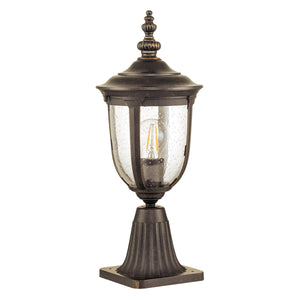 Elstead Lighting Cleveland 1 Light Small Pedestal Lantern CL3-S