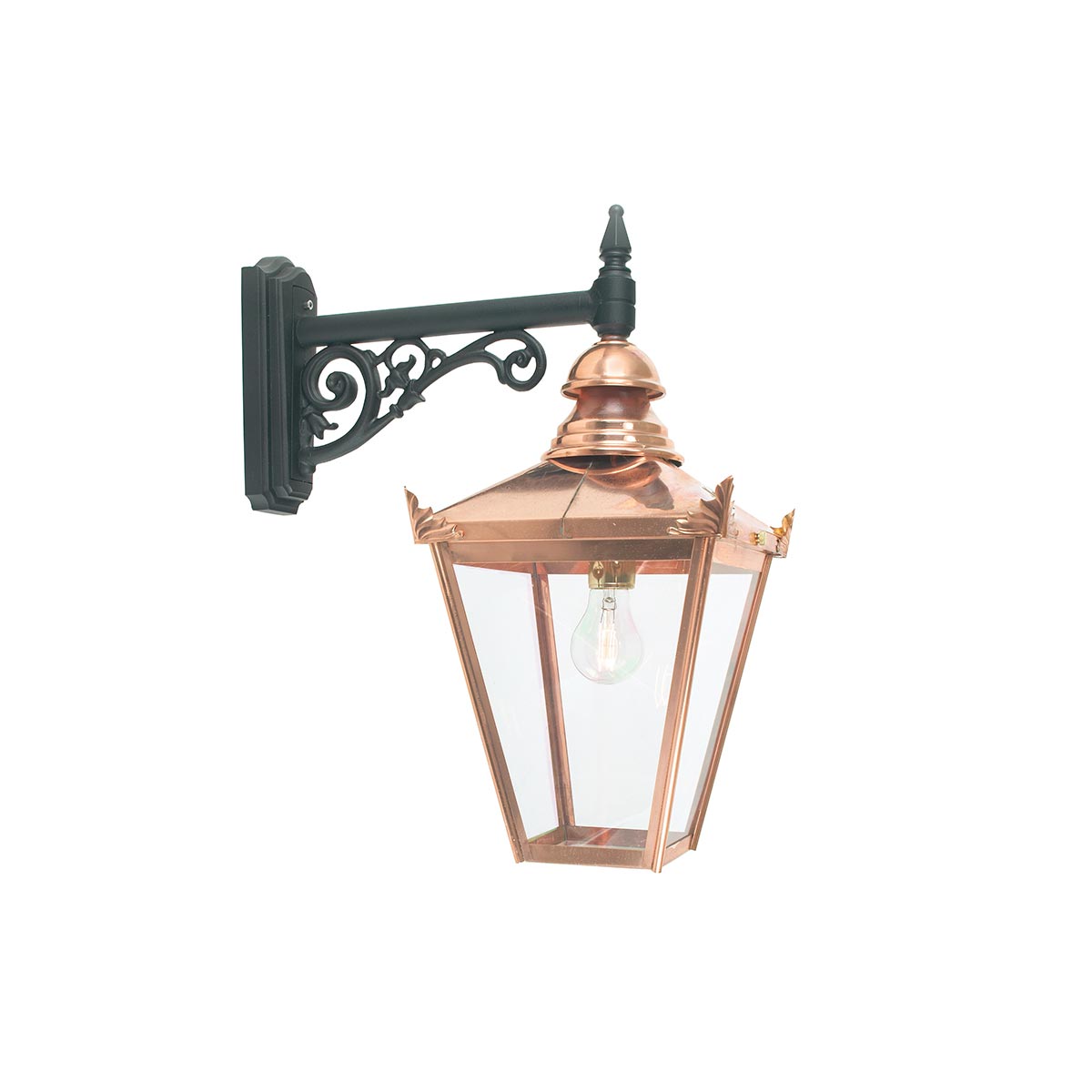 Norlys Chelsea 1 Light Down Wall Lantern CS2-COPPER