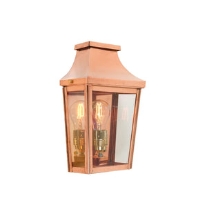 Norlys Chelsea 1 Light Small Half Lantern CS7-2-COPPER