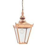Norlys Chelsea 1 Light Chain Lantern CS8-COPPER