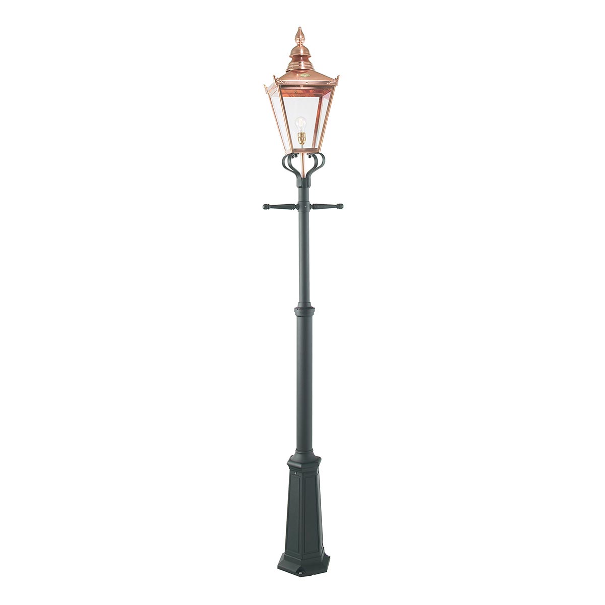 Norlys Chelsea 1 Light Grande Lamp Post CSG5-COPPER
