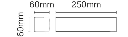 JCC Lighting JC17004 14.7W Surface mount linear up/downlight 110° beam angle IP65