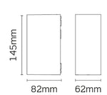 JCC Lighting JC17011 16W Surface mount up/downlight 73° beam angle IP54