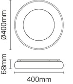 JCC Lighting JC96406 Ring bulkhead surface mounted, 35W, 4000K, Dimmable  (Triac)