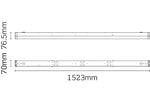 JCC Lighting JC100029 Skypack QR High Output 5ft Twin IP20 4000K 77W 10000lm Emergency