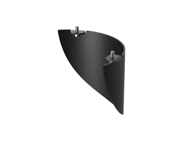 JCC Lighting JC17077 Commercial bollard side cover accessory Black