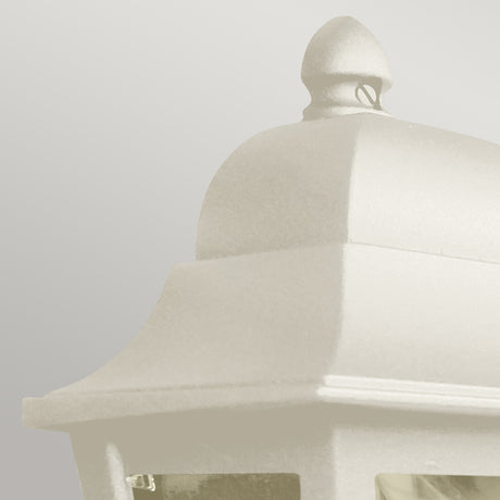 Elstead Lighting Deco Lane 1lt Half Wall Lantern DECO-LANE7-CREAM