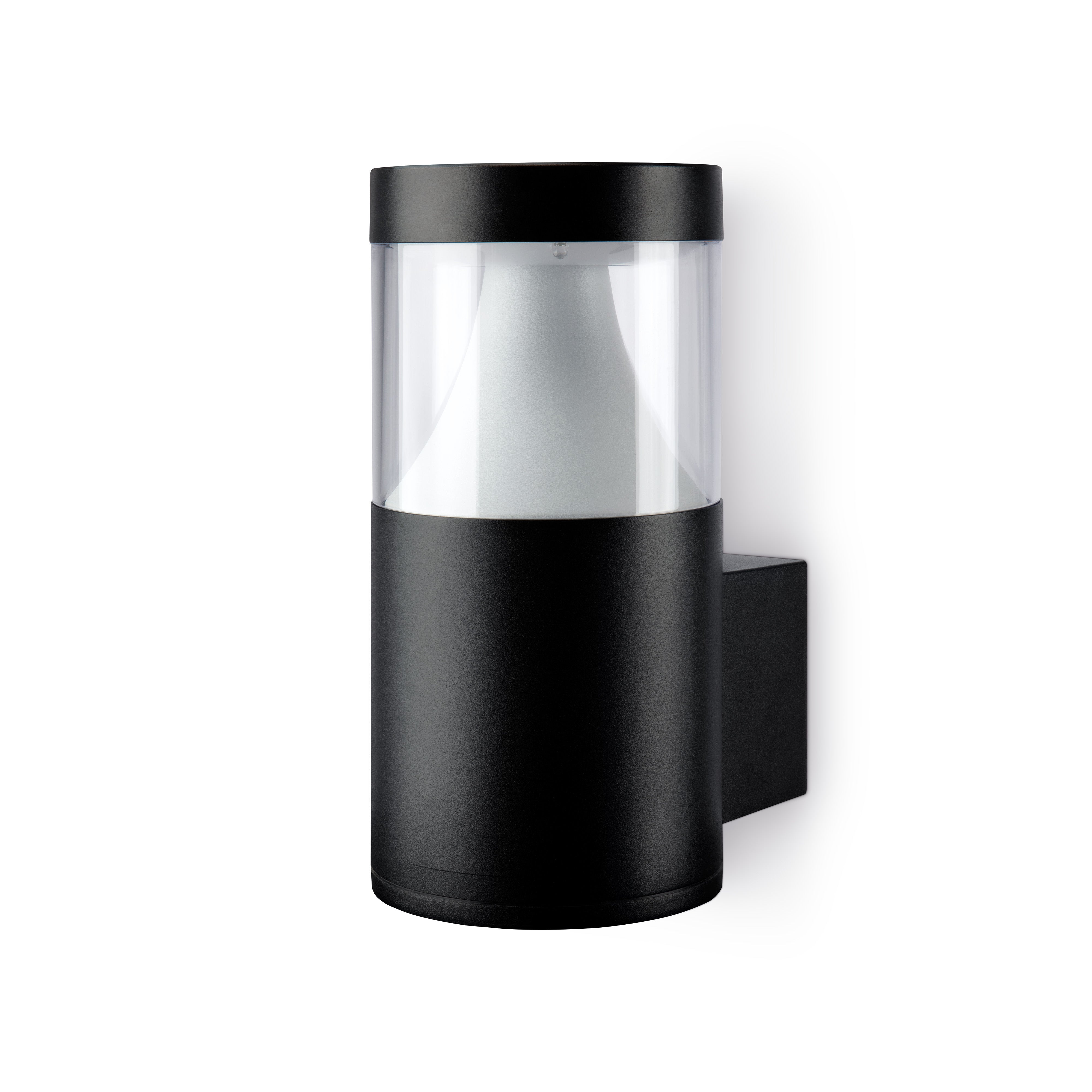 JCC JC039032 Exterior Wall Light Up Light 10W 27K/3K/4K/57K IP65 Black Downward
