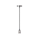 JCC Lighting JC84221AK E27 Classic Pendant Antique Nickel