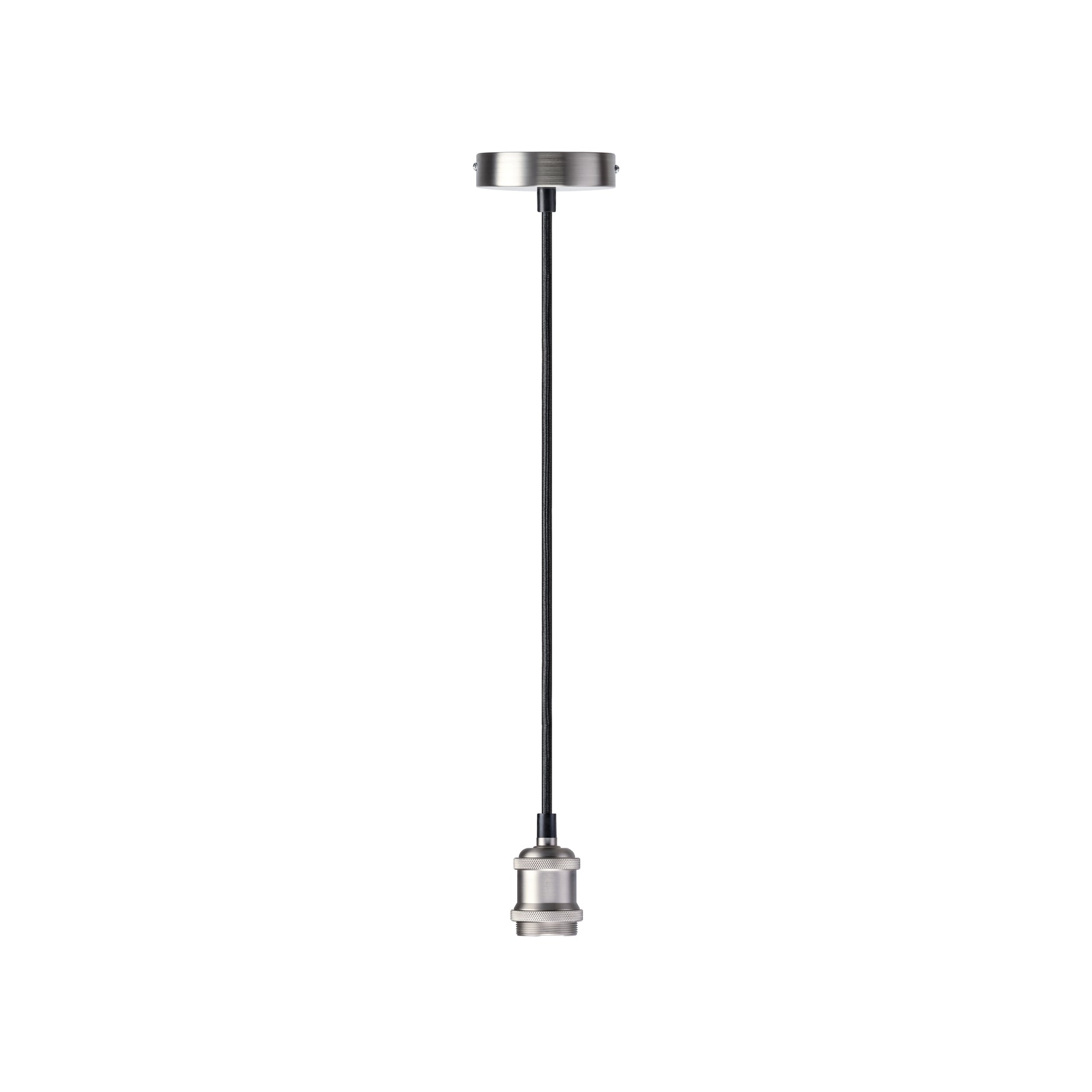 JCC Lighting JC84221AK E27 Classic Pendant Antique Nickel