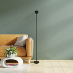 Searchlight Electric Eindhoven Floor Lamp - Sand Black Metal 1014BK