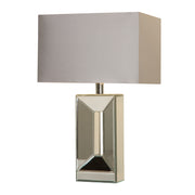 Megan 1Lt Table Lamp, Mirror