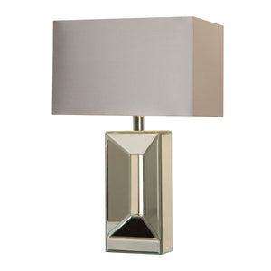 Megan 1Lt Table Lamp, Mirror