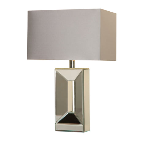 Megan 1Lt Table Lamp, Mirror