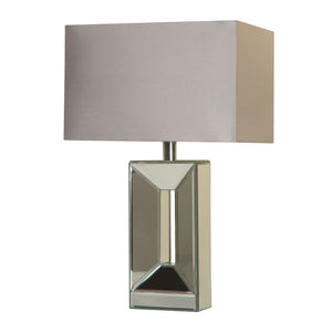 Searchlight Electric Megan 1Lt Table Lamp, Mirror 16110