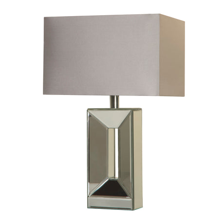 Searchlight Electric Megan 1Lt Table Lamp, Mirror 16110