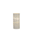 Savvy Table Lamp - Scratched White Metal
