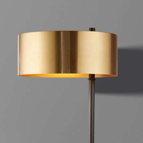 Searchlight Electric Knox Table Lamp - Black & Gold Metal 20224-1GO