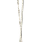 Searchlight Electric Clover  Floor Lamp - Chrome Metal & Clear Crystal 2112CC