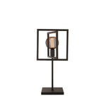Plaza Table Lamp - Matt Black Metal