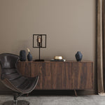 Searchlight Electric Plaza Table Lamp - Matt Black Metal 23201-1BK