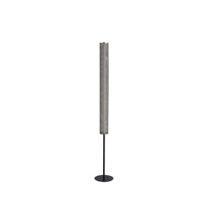 Searchlight Electric Thread LED Floor Lamp, Gold Mesh and Matt Black Metal 25153-1BK