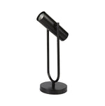 Searchlight Electric Telescope Table Lamp  - Matt Black Metal 2791BK