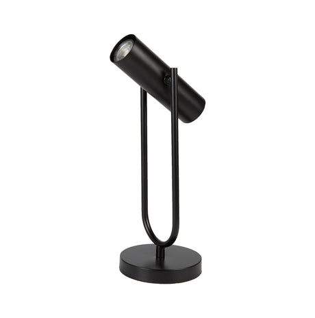 Searchlight Electric Telescope Table Lamp  - Matt Black Metal 2791BK