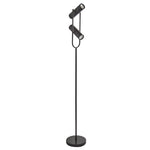 Searchlight Electric Telescope 2Lt Floor Lamp - Matt Black Metal 2792BK