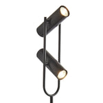 Searchlight Electric Telescope 2Lt Floor Lamp - Matt Black Metal 2792BK