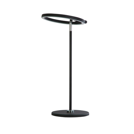 Searchlight Electric Space LED Table Lamp, Black Metal 32802BK