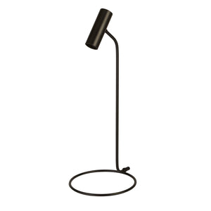 Searchlight Electric Dulwich Table Lamp - Black Metal 35721-1BK