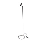Searchlight Electric Dulwich Floor Lamp - Black Metal 35722-1BK