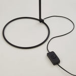 Searchlight Electric Dulwich Floor Lamp - Black Metal 35722-1BK