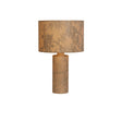 Isla 1Lt Table Lamp, Recycled Paper and Black Metal