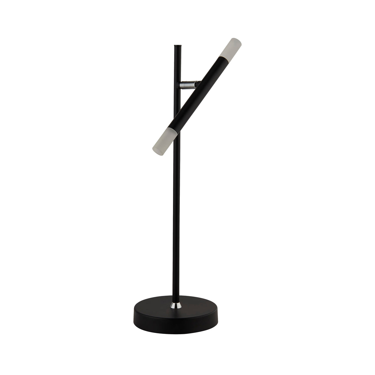 Searchlight Electric Wands LED Table Lamp - Black Metal & Acrylic 4867BK