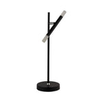 Searchlight Electric Wands LED Table Lamp - Black Metal & Acrylic 4867BK