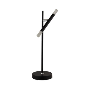 Searchlight Electric Wands LED Table Lamp - Black Metal & Acrylic 4867BK