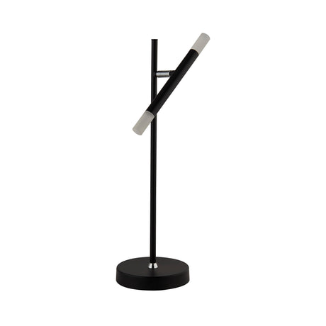 Searchlight Electric Wands LED Table Lamp - Black Metal & Acrylic 4867BK