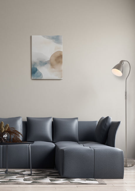 Searchlight Electric Adjustable Floor Lamp, Satin Nickel 5026SN