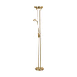 Mother & Child LED Dimmable Floor Lamp - Satin Brass