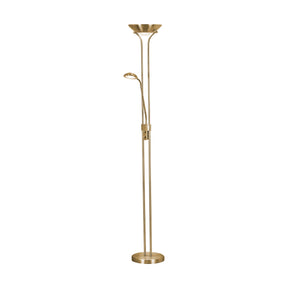 Mother & Child LED Dimmable Floor Lamp - Satin Brass
