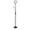 Mother & Child Floor Lamp - Matt Black Metal