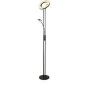Mother & Child Floor Lamp - Matt Black Metal