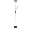 Mother & Child Floor Lamp - Satin Brass Metal