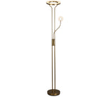 Mother & Child Floor Lamp - Satin Brass Metal
