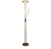 Mother & Child Floor Lamp - Satin Brass Metal