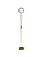 Searchlight Electric Mother & Child Floor Lamp - Satin Brass Metal 55601SB