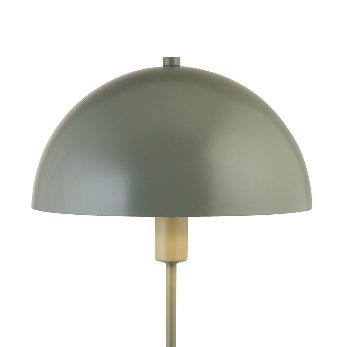 Searchlight Electric Mushroom Table Lamp - Green Metal 60231GR