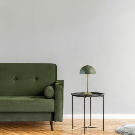 Searchlight Electric Mushroom Table Lamp - Green Metal 60231GR